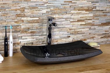 Black Granite Polished Stone Sink Basin Multiple Styles Contemporary Design