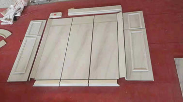 White Marble Slab Tile Customized Size For Interior Wall Cladding Flooring
